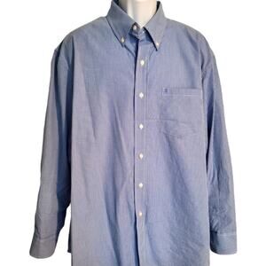 IZOD Men's Long sleeved button down shirt sz.XL